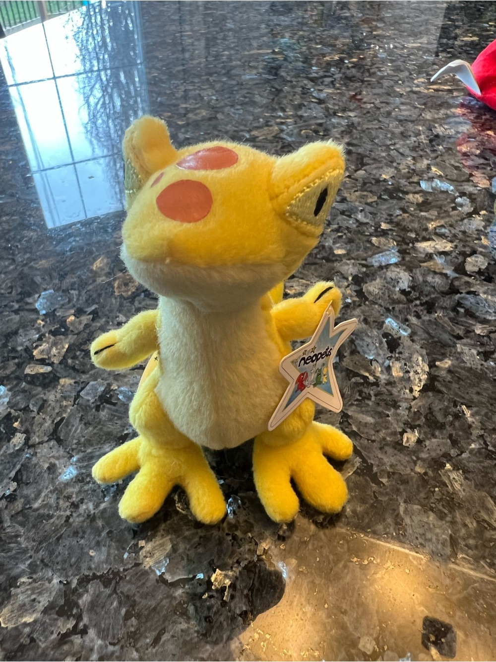 McDonald’s Neopets Yellow Techo Plushie